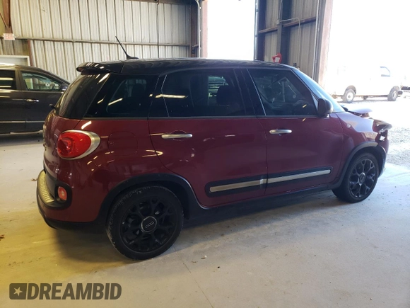 2015 FIAT 500L Urbana Trekking with VIN ZFBCFADH3FZ035172, listed as a Copart auction lot 52354404 with 57,669 mi miles and Salvage Title. Bid and sale history available at carsss.com. Image 3.
