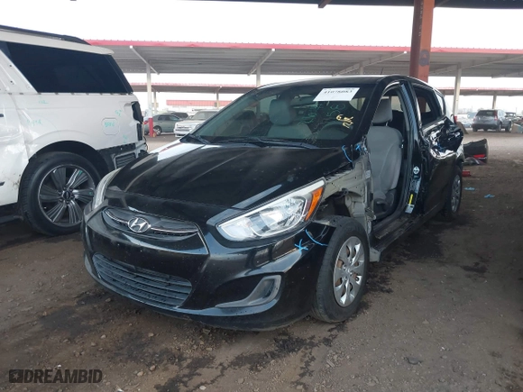 2017 Hyundai Accent SE with VIN KMHCT5AE9HU326293, listed as a IAAI auction lot 41078083 with 137,583 mi miles. Bid and sale history available at carsss.com. Image 2.