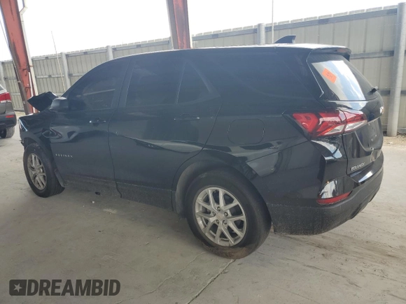 2023 Chevrolet Equinox LS with VIN 3GNAXHEG9PL154005, listed as a Copart auction lot 57805865 with Not provided miles and Salvage title. Bid and sale history available at DreamBid. Image 2.