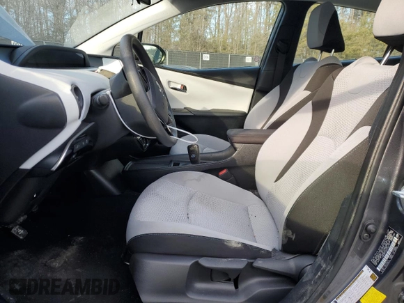 2022 Toyota Prius L Eco z VIN JTDKAMFU3N3163173, wystawiony jako Copart lot #47529915 z przebiegiem 48 178 mil mil oraz Szkoda całkowita • Salvage title. Historia ofert i sprzedaży dostępna na DreamBid. Obrazek 7.