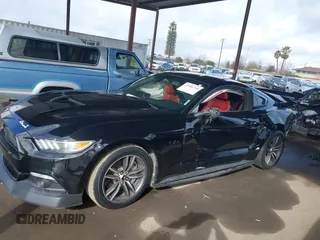 2015 Ford Mustang GT with VIN 1FA6P8CF2F5332091, listed as a IAAI auction lot 41586768 with 86,529 mi miles and . Bid and sale history available at carsss.com. Image 15.
