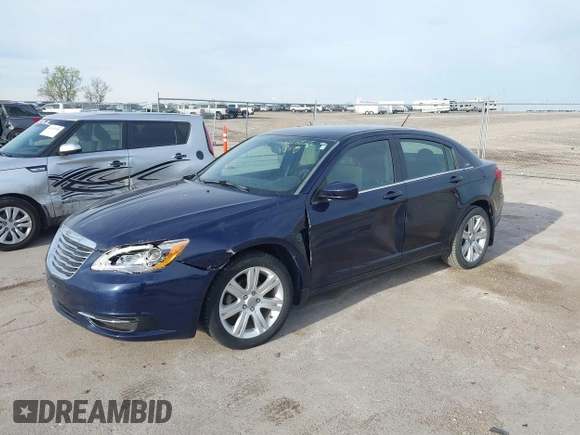 2014 Chrysler 200 Touring with VIN 1C3CCBBB2EN128771, listed as a IAAI auction lot 42148625 with 77,848 mi miles and . Bid and sale history available at DreamBid. Image 2.