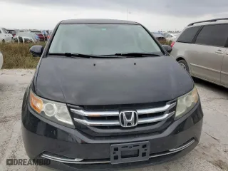 2014 Honda Odyssey EX with VIN 5FNRL5H43EB013787, listed as a Copart auction lot 76484784 with 0 mi miles and Salvage Title. Bid and sale history available at carsss.com. Image 5.