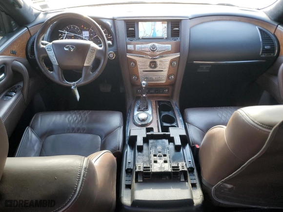 2015 Infiniti QX80 with VIN JN8AZ2NE3F9084995, listed as a Copart auction lot 51760265 with 113,957 mi miles and Salvage Title. Bid and sale history available at carsss.com. Image 8.
