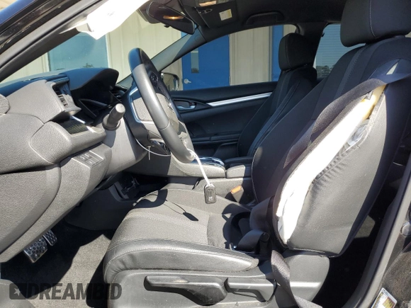 2019 Honda Civic Sedan Sport with VIN 2HGFC2F80KH605890, listed as a Copart auction lot 48865145 with 37,424 mi miles and Salvage Title. Bid and sale history available at carsss.com. Image 7.
