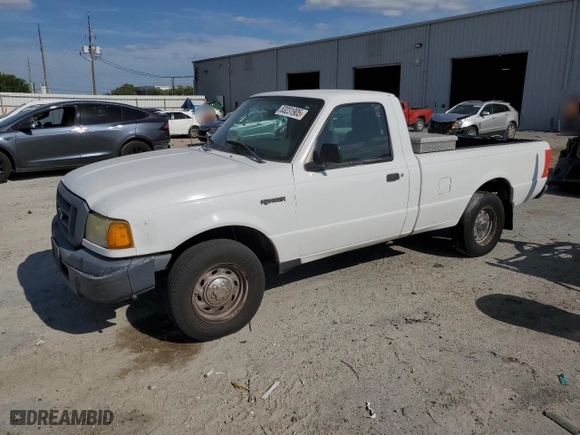2005 Ford Ranger XL with VIN 1FTYR10D35PA56966, listed as a Copart auction lot 53231905 with 242,219 mi miles and Clean Title. Bid and sale history available at carsss.com. Image 1.