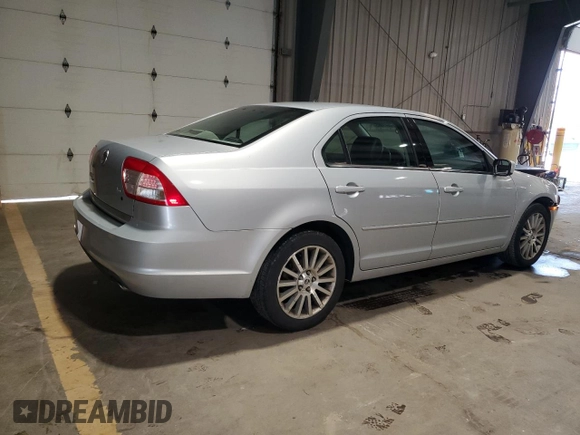 2006 Mercury Milan Premier with VIN 3MEHM08116R638785, listed as a Copart auction lot 64641395 with 127,178 mi miles and Salvage title. Bid and sale history available at DreamBid. Image 3.