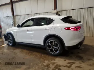 2019 Alfa Romeo Stelvio Ti z VIN ZASPAKBN4K7C49127, wystawiony jako Copart lot #57079975 z przebiegiem 55 557 mil mil oraz Szkoda całkowita • Salvage title. Historia ofert i sprzedaży dostępna na DreamBid. Obrazek 2.