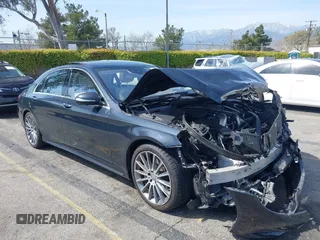 2016 Mercedes-Benz S 550 with VIN WDDUG8CB4GA227288, listed as a IAAI auction lot 41851012 with 71,752 mi miles and . Bid and sale history available at carsss.com. Image 1.