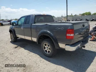 2005 Ford F-150 XLT with VIN 1FTPX14545FA18141, listed as a Copart auction lot 63351605 with 214,597 mi miles and Clean title. Bid and sale history available at DreamBid. Image 2.