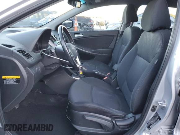 2015 Hyundai Accent Sport with VIN KMHCU5AE0FU201483, listed as a Copart auction lot 80882664 with 66,292 mi miles and Salvage Title. Bid and sale history available at carsss.com. Image 7.