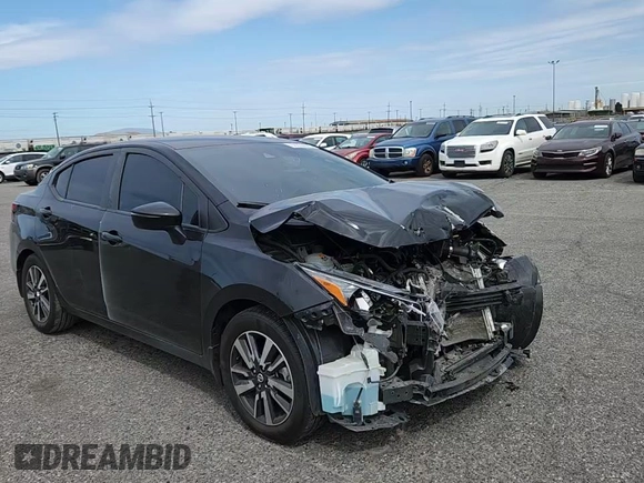 2021 Nissan Versa SV с VIN 3N1CN8EV8ML924022, выставлен на аукционе Copart как лот 59232225 с пробегом 55 365 миль миль и Списание • Salvage title. История ставок и продаж доступна на DreamBid. Изображение 14.