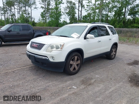 2012 GMC Acadia SLT1 z VIN 1GKKVREDXCJ118232, wystawiony jako IAAI lot #42102970 z przebiegiem 186 640 mil mil oraz . Historia ofert i sprzedaży dostępna na DreamBid. Obrazek 2.