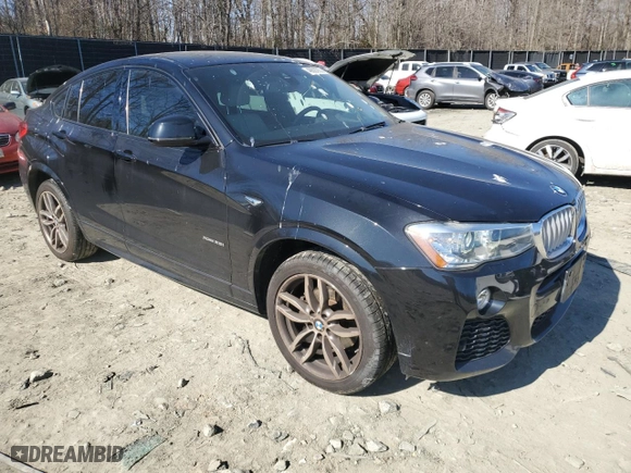 2018 BMW X4 xDrive28i with VIN 5UXXW3C55J0T81222, listed as a Copart auction lot 46620935 with NaN miles and Salvage Title. Bid and sale history available at carsss.com. Image 4.