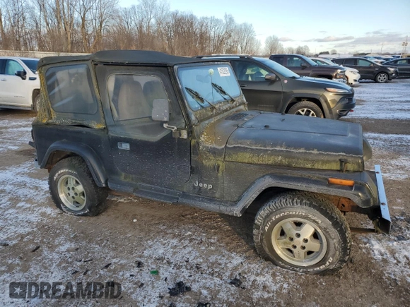 1995 Jeep Wrangler with VIN 1J4FY29S3SP289771, listed as a Copart auction lot 41522295 with 104,270 mi miles and Clean Title. Bid and sale history available at carsss.com. Image 4.