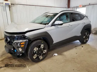 2024 Hyundai Kona SEL with VIN KM8HBCAB9RU087848, listed as a Copart auction lot 67961344 with 5,127 mi miles and Salvage Title. Bid and sale history available at carsss.com. Image 1.