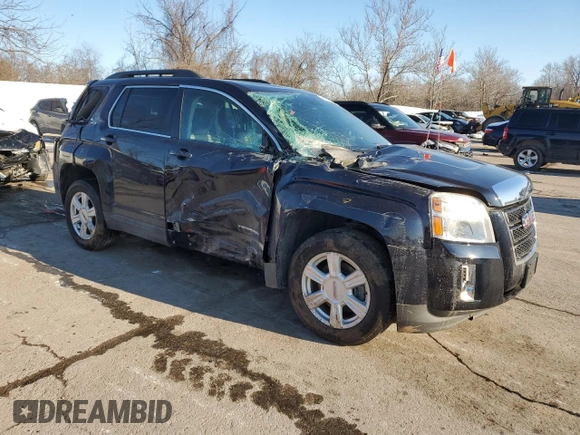 2015 GMC Terrain SLE with VIN 2GKFLWEKXF6109181, listed as a Copart auction lot 88715215 with 124,425 mi miles and Salvage Title. Bid and sale history available at DreamBid. Image 4.