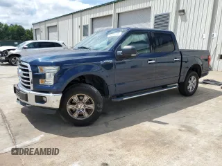 2016 Ford F-150 XLT with VIN 1FTEW1EF1GFB62329, listed as a Copart auction lot 58392935 with 76,169 mi miles and Salvage title. Bid and sale history available at DreamBid. Image 1.
