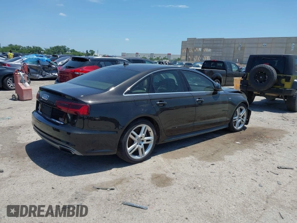 2016 Audi A6 Premium Plus with VIN WAUGFAFC0GN166596, listed as a IAAI auction lot 42526292 with 106,584 mi miles and . Bid and sale history available at DreamBid. Image 4.