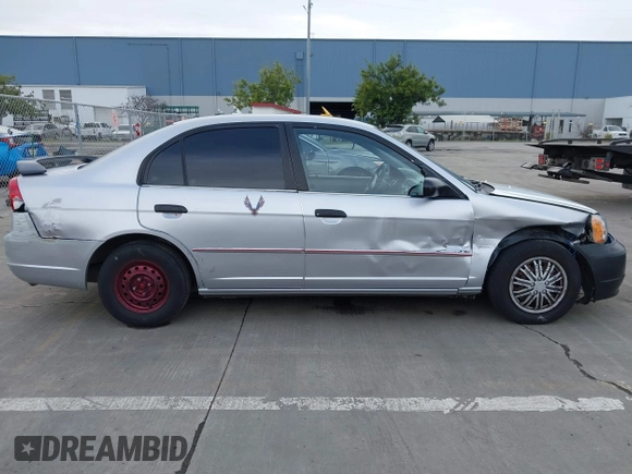 2001 Honda Civic LX with VIN 1HGES15511L023007, listed as a IAAI auction lot 41577660 with 288,408 mi miles. Bid and sale history available at carsss.com. Image 13.