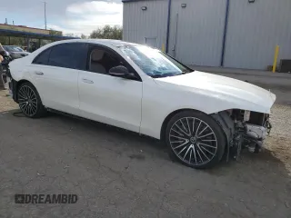 2023 Mercedes-Benz S-Class S 580 with VIN W1K6G7GB4PA179028, listed as a Copart auction lot 71276804 with 40,678 mi miles and Salvage Title. Bid and sale history available at carsss.com. Image 4.
