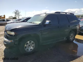 2005 Chevrolet Tahoe Z71 with VIN 1GNEC13T35R187480, listed as a Copart auction lot 49516655 with 249,321 mi miles and Salvage Title. Bid and sale history available at carsss.com. Image 1.