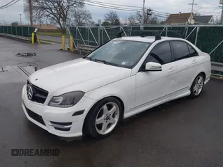 2012 Mercedes-Benz C-Class C 300 Sport with VIN WDDGF8BB9CA600997, listed as a IAAI auction lot 42026294 with 230,485 mi miles. Bid and sale history available at carsss.com. Image 2.