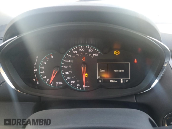 2021 Chevrolet Trax LT with VIN KL7CJPSM1MB365880, listed as a Copart auction lot 86573954 with 4,960 mi miles and Salvage title. Bid and sale history available at DreamBid. Image 9.