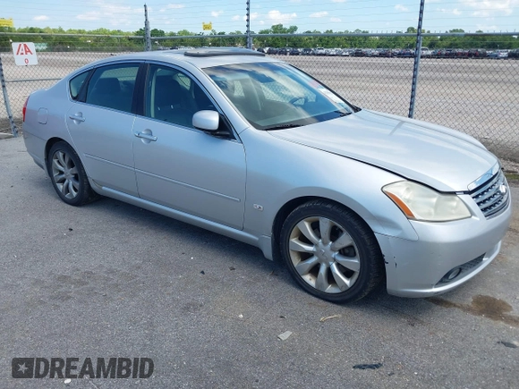 2007 Infiniti M Sport z VIN JNKAY01EX7M307460, wystawiony jako IAAI lot #42259023 z przebiegiem 97 323 mil mil oraz . Historia ofert i sprzedaży dostępna na DreamBid. Obrazek 1.