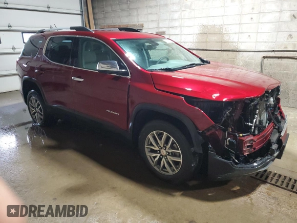 2018 GMC Acadia SLE with VIN 1GKKNLLAXJZ121099, listed as a Copart auction lot 53877075 with 72,835 mi miles and Clean Title. Bid and sale history available at DreamBid. Image 4.