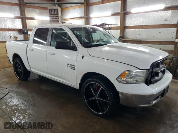 2021 Ram 1500 Classic SLT with VIN 1C6RR6LG4MS530241, listed as a Copart auction lot 88260105 with 76,839 mi miles and Salvage Title. Bid and sale history available at carsss.com. Image 4.