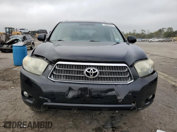 2009 Toyota Highlander Hybrid Limited with VIN JTEEW44A992025930, listed as a Copart auction lot 74084974 with 210,777 mi miles and Salvage Title. Bid and sale history available at carsss.com. Image 5.