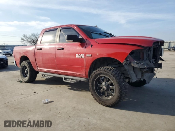 2018 Ram 1500 Big Horn with VIN 3C6RR6LTXJG129308, listed as a Copart auction lot 44314015 with 136,787 mi miles and Salvage Title. Bid and sale history available at carsss.com. Image 4.