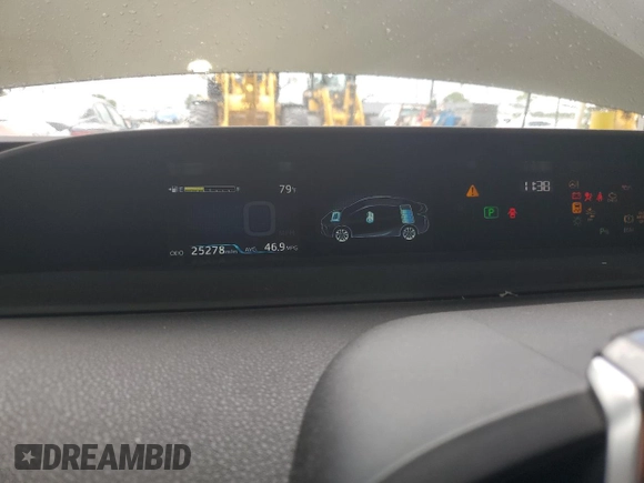 2020 Toyota Prius L Eco с VIN JTDKARFU2L3120017, выставлен на аукционе Copart как лот 64256835 с пробегом 25 278 миль миль и Списание • Salvage title. История ставок и продаж доступна на DreamBid. Изображение 9.