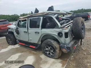 2023 Jeep Wrangler Rubicon с VIN 1C4HJXFG8PW601421, выставлен на аукционе Copart как лот 55970475 с пробегом 46 743 миль миль и Списание • Salvage title. История ставок и продаж доступна на DreamBid. Изображение 2.