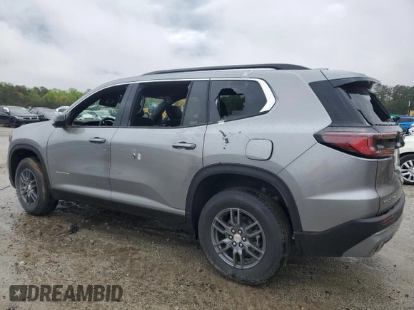 2025 GMC Acadia FWD Elevation z VIN 1GKENKRS6SJ146069, wystawiony jako Copart lot #51299725 z przebiegiem 2 665 mil mil oraz Czysty tytuł • Clean title. Historia ofert i sprzedaży dostępna na DreamBid. Obrazek 2.