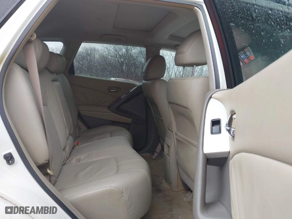 2009 Nissan Murano SL with VIN JN8AZ18U99W000617, listed as a IAAI auction lot 41847489 with 140,712 mi miles. Bid and sale history available at carsss.com. Image 8.