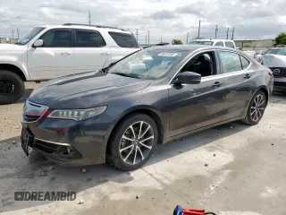 2015 Acura TLX Advance with VIN 19UUB2F73FA002602, listed as a Copart auction lot 64437035 with 167,257 mi miles and Clean title. Bid and sale history available at DreamBid. Image 1.