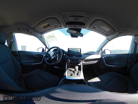 2019 Toyota RAV4 LE with VIN JTMG1RFV3KD025974, listed as a IAAI auction lot 41879264 with 131,933 mi miles and . Bid and sale history available at DreamBid. Image 18.