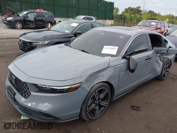 2024 Honda Accord Touring with VIN 1HGCY2F88RA092210, listed as a IAAI auction lot 42175992 with 35,037 mi miles and . Bid and sale history available at DreamBid. Image 6.