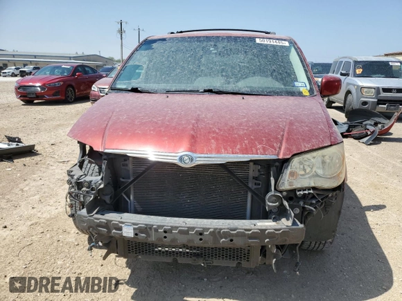 2008 Chrysler Town & Country Touring with VIN 2A8HR54P68R697665, listed as a Copart auction lot 50191445 with 145,000 mi miles and Salvage Title. Bid and sale history available at carsss.com. Image 5.