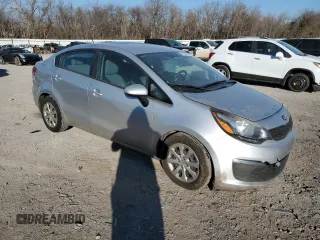 2017 Kia Rio LX with VIN KNADM4A34H6117995, listed as a Copart auction lot 41587425 with 131,941 mi miles and Salvage Title. Bid and sale history available at carsss.com. Image 4.