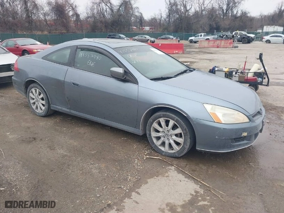 2007 Honda Accord Cpe EX-L with VIN 1HGCM82697A003809, listed as a IAAI auction lot 41552940 with 219,743 mi miles. Bid and sale history available at carsss.com. Image 1.