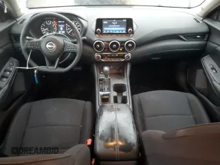 2024 Nissan Sentra S with VIN 3N1AB8BVXRY267318, listed as a Copart auction lot 51851765 with 9,635 mi miles and Salvage Title. Bid and sale history available at DreamBid. Image 8.