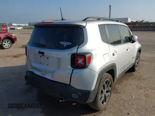 2018 Jeep Renegade Latitude with VIN ZACCJABB5JPJ51584, listed as a IAAI auction lot 41538967 with 85,592 mi miles and . Bid and sale history available at carsss.com. Image 4.