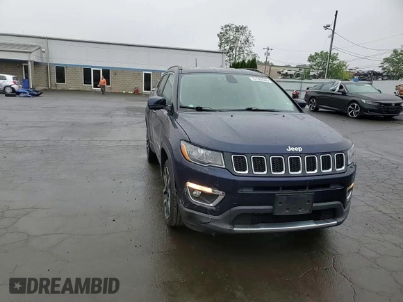 2019 Jeep Compass Limited with VIN 3C4NJCCB7KT730818, listed as a Copart auction lot 61362545 with 57,939 mi miles and Salvage title. Bid and sale history available at DreamBid. Image 14.