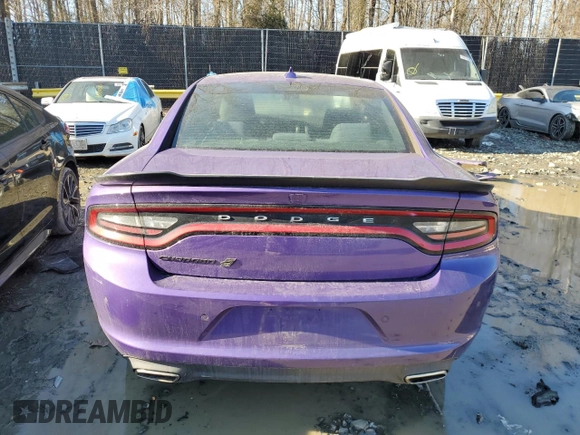2019 Dodge Charger SXT with VIN 2C3CDXJG1KH600843, listed as a Copart auction lot 43223995 with 48,510 mi miles and Salvage Title. Bid and sale history available at DreamBid. Image 6.