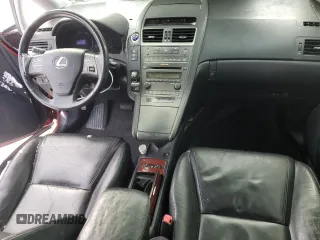 2010 Lexus HS 250h with VIN JTHBB1BA3A2016079, listed as a Copart auction lot 87058094 with Not Provided miles and Salvage Title. Bid and sale history available at DreamBid. Image 8.