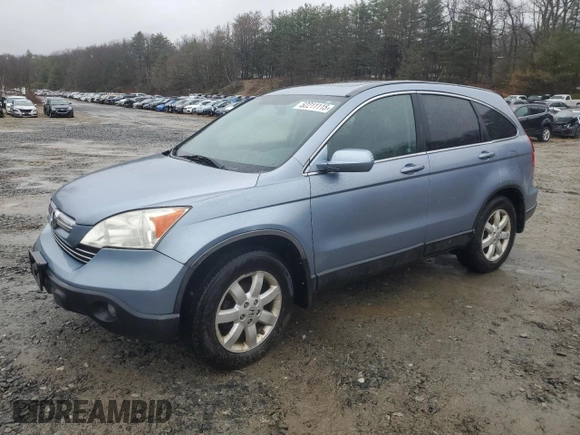 2007 Honda CR-V EX-L with VIN 5J6RE48717L004501, listed as a Copart auction lot 52211115 with Not Provided miles and Clean Title. Bid and sale history available at carsss.com. Image 1.