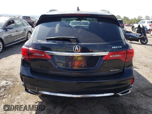 2020 Acura MDX w/Advance/Entertainment Pkg with VIN 5J8YD4H91LL011742, listed as a Copart auction lot 70460713 with 105,260 mi miles. Bid and sale history available at carsss.com. Image 6.